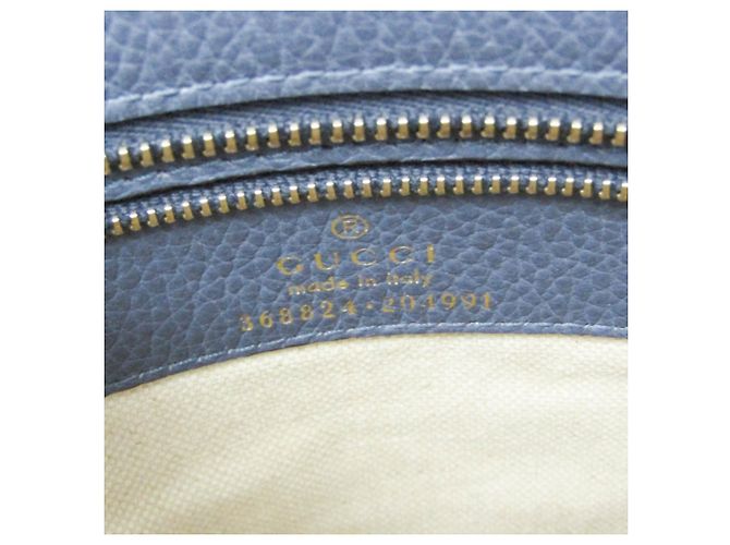Borsa Tote in pelle Swing da donna Gucci Blu - vista 11
