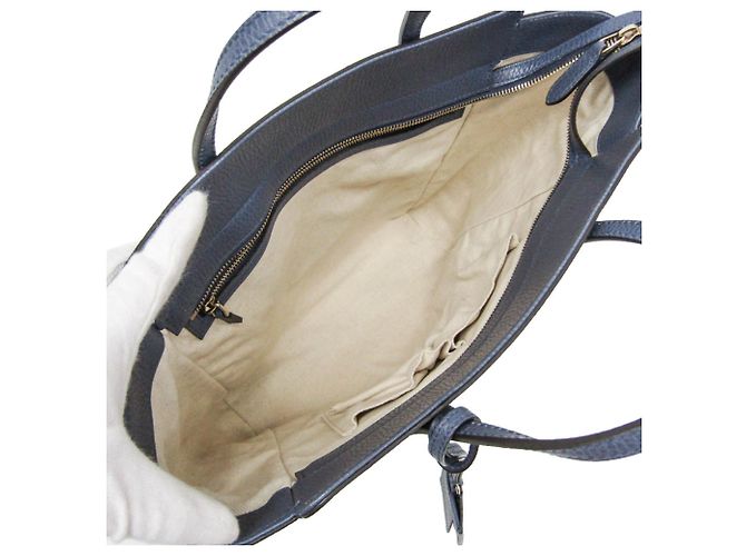 Borsa Tote in pelle Swing da donna Gucci Blu - vista 3