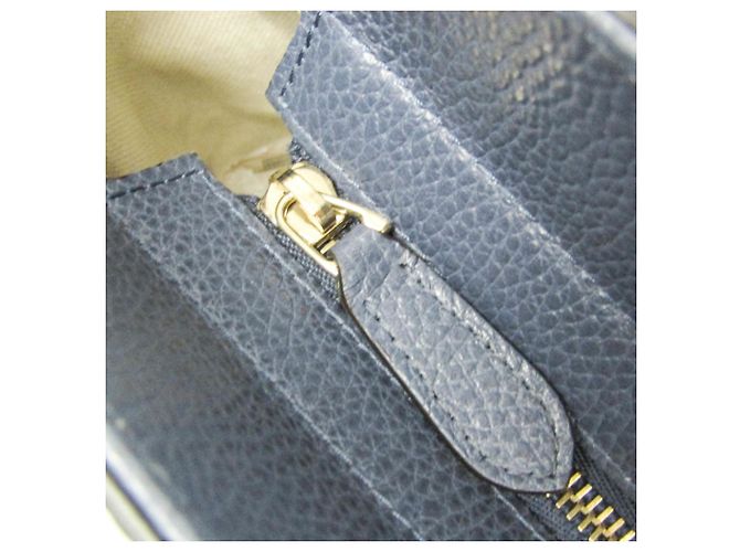 Borsa Tote in pelle Swing da donna Gucci Blu - vista 9