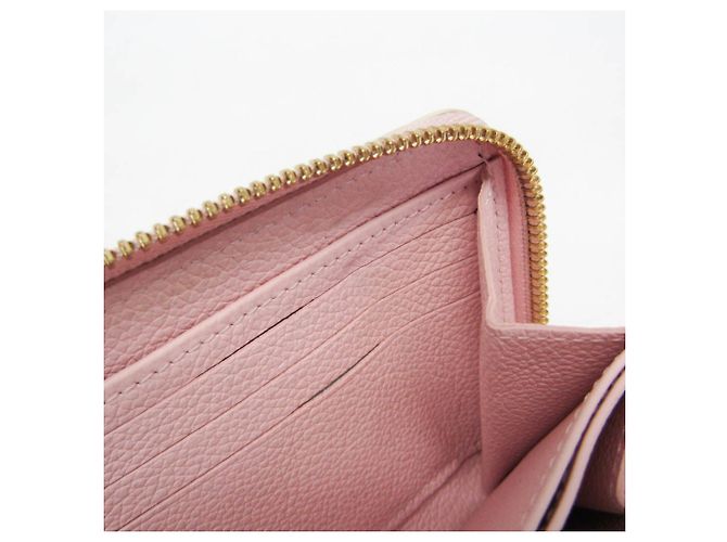 Louis Vuitton Monogram Empreinte Zippy Wallet in Light Pink - Ansicht 12