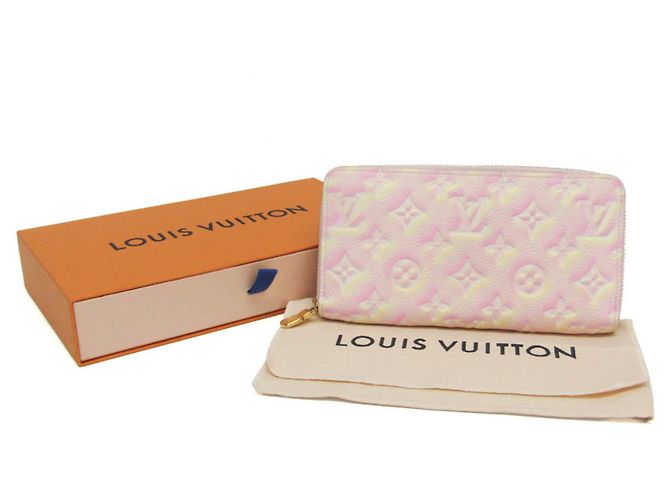 Louis Vuitton Monogram Empreinte Zippy Wallet in Light Pink - Ansicht 2