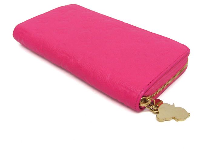 Louis Vuitton Monogram Empreinte Zippy Wallet Pink - Ansicht 3
