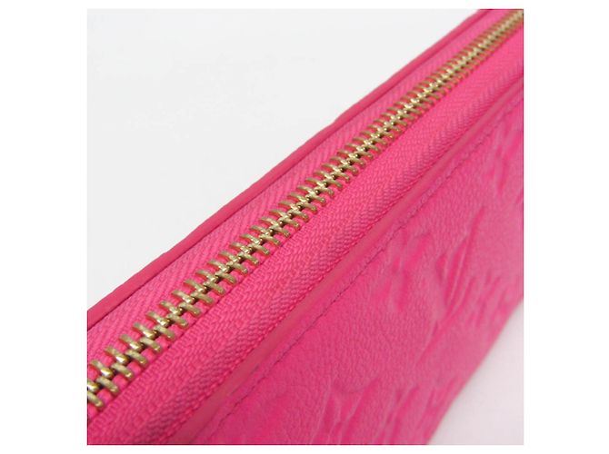 Louis Vuitton Monogram Empreinte Zippy Wallet Pink - Ansicht 9