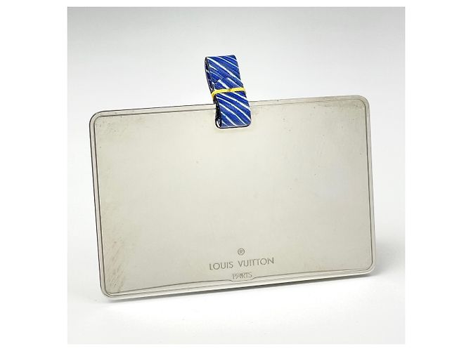 Borsa a tracolla Louis Vuitton Twist MM Blu - vista 9