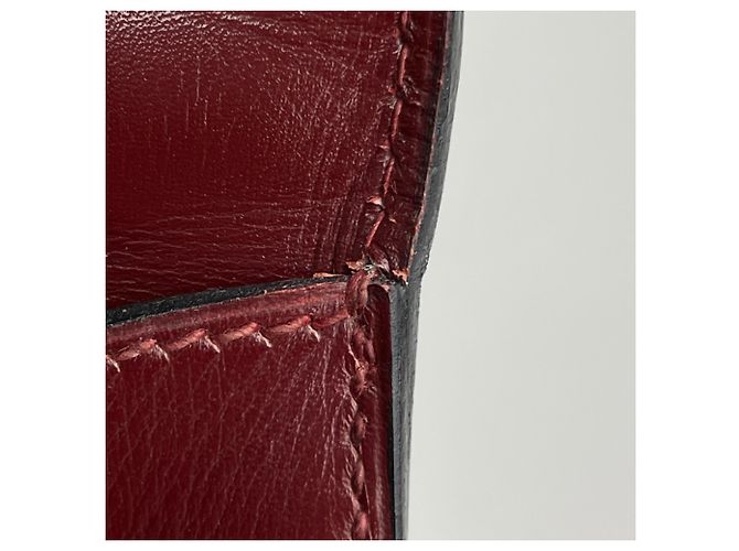Hermès Borsa Hermes Kelly 32 in Rouge H Rosso - vista 11