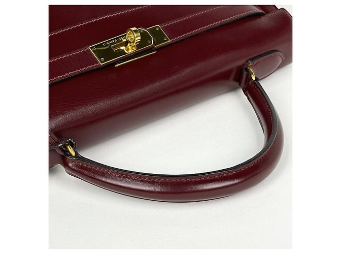 Hermès Borsa Hermes Kelly 32 in Rouge H Rosso - vista 6
