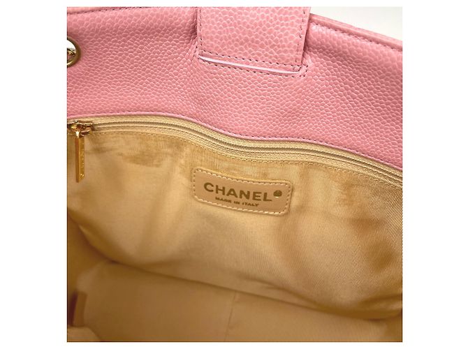 Borsa Tote Chanel Pink Matelassé Rosa - vista 7