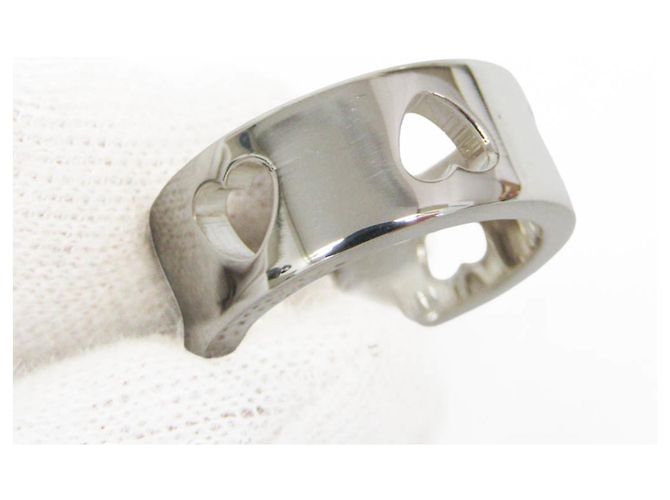 Tiffany & Co Tiffany Stencil Heart Mode-Ring aus 925 Silber - Ansicht 4