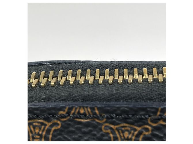 Céline Borsa Celine con motivo Macadam Nero - vista 5