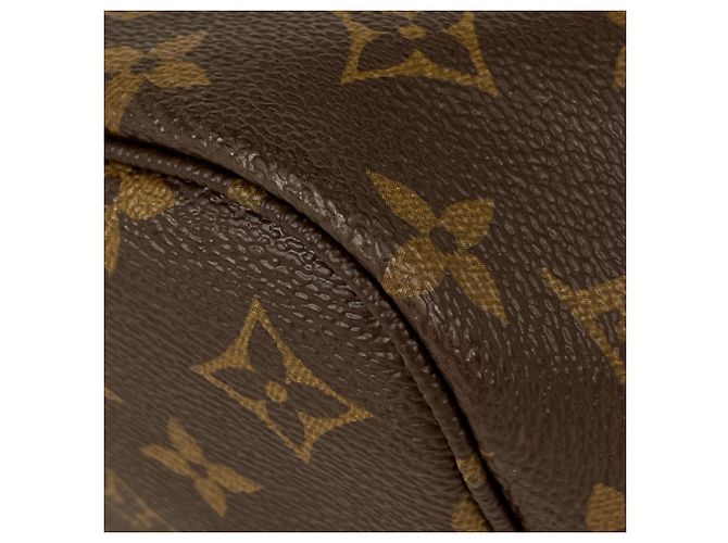 Borsa a mano Louis Vuitton Neverfull PM Marrone Rosa - vista 3