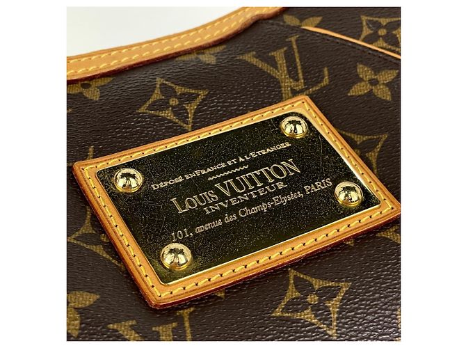 Borsa a tracolla Louis Vuitton Thames PM Marrone - vista 4