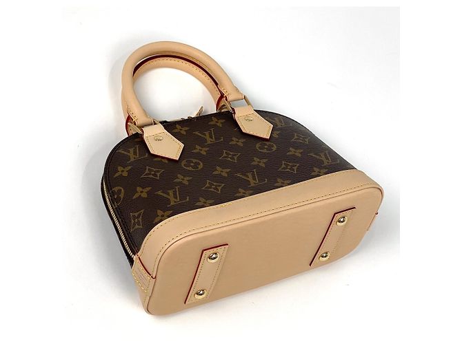 Louis Vuitton Alma BB Schultertasche Braun - Ansicht 2