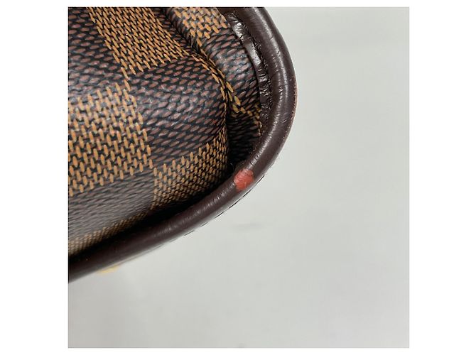 Borsa a tracolla Louis Vuitton Duomo in tela Damier Marrone Damier ebene - vista 4