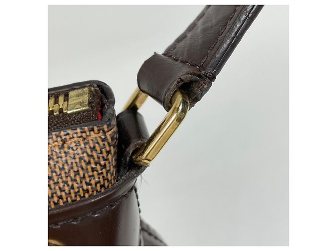 Borsa a tracolla Louis Vuitton Duomo in tela Damier Marrone Damier ebene - vista 6