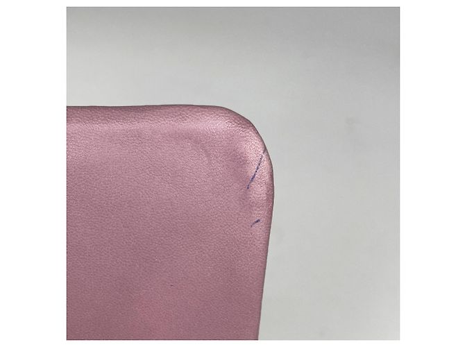Borsa a tracolla Chanel Coco Mark Chain Rosa Porpora - vista 7