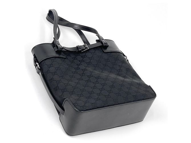 Bolso Tote Gucci GG Canvas Negro - vista 2