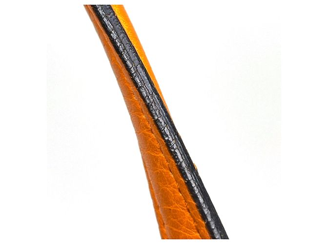 Bolso de mano de piel Gucci Soho Interlocking G Naranja - vista 6