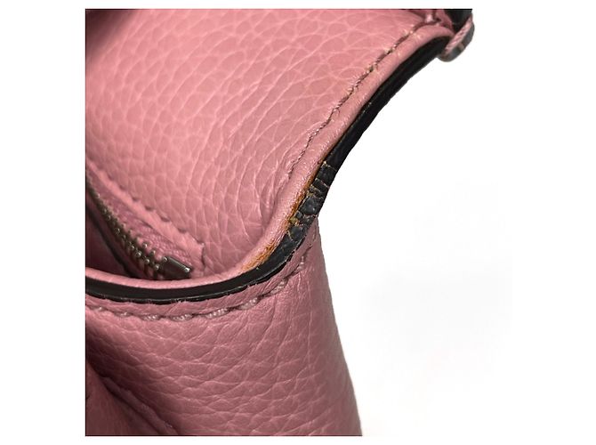 Borsa a tracolla Gucci Bamboo Daily Top Handle Rosa - vista 7