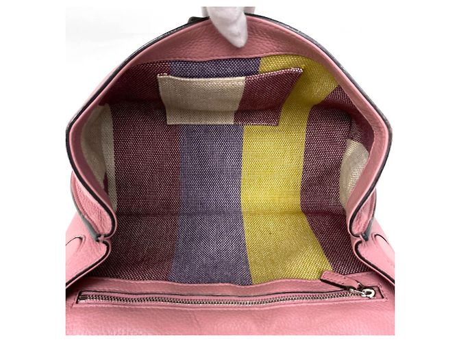 Borsa a tracolla Gucci Bamboo Daily Top Handle Rosa - vista 8
