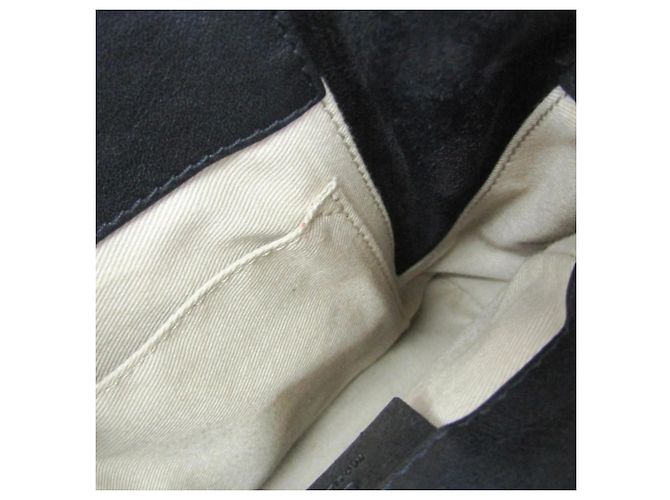 Zaino/borsa mini Faye da donna in pelle e camoscio Chloé Nero - vista 14