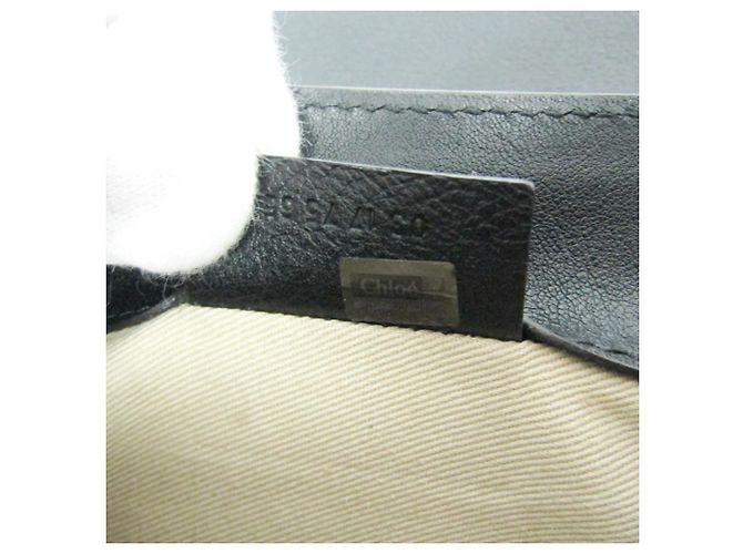 Zaino/borsa mini Faye da donna in pelle e camoscio Chloé Nero - vista 16