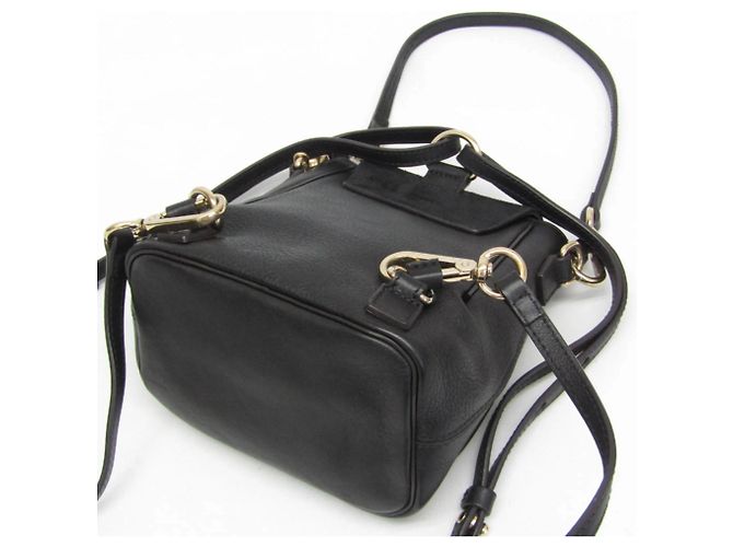 Zaino/borsa mini Faye da donna in pelle e camoscio Chloé Nero - vista 4