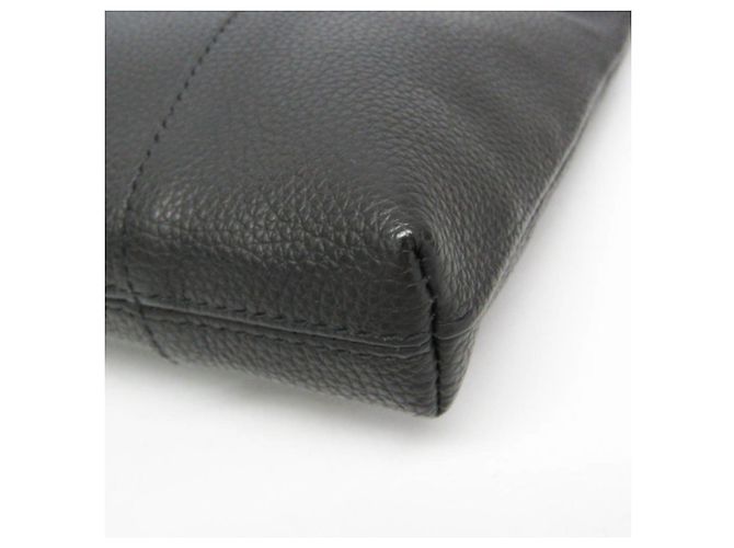 Borsa a pochette Balenciaga Hourglass in pelle Nero - vista 4