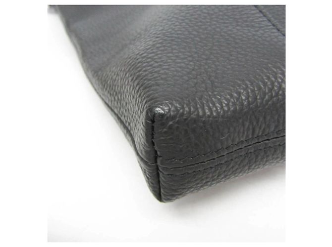 Borsa a pochette Balenciaga Hourglass in pelle Nero - vista 5
