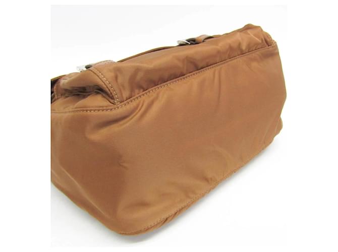 Borsa a tracolla Prada Re-Nylon Marrone - vista 4