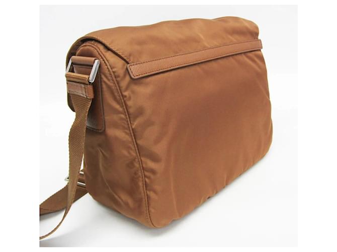 Borsa a tracolla Prada Re-Nylon Marrone - vista 6