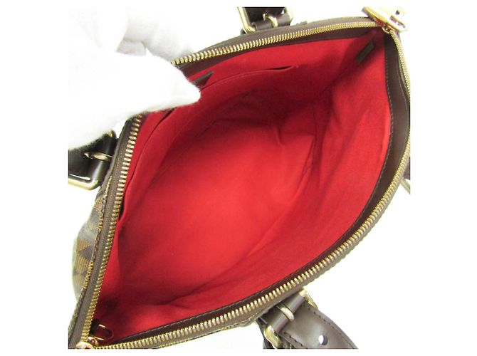 Borsa a tracolla Louis Vuitton Damier Verona MM Damier ebene - vista 3