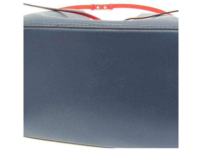 Néonoé Borsa Louis Vuitton Epi Neo Noe Rosso Blu - vista 5