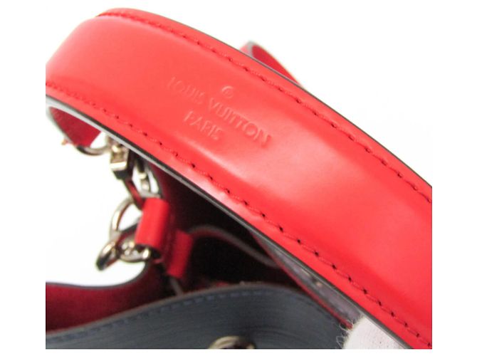 Néonoé Borsa Louis Vuitton Epi Neo Noe Rosso Blu - vista 9