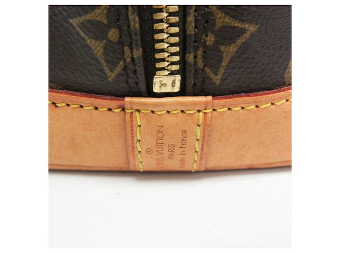 Borsa Louis Vuitton Monogram Alma M51130 Marrone - vista 14