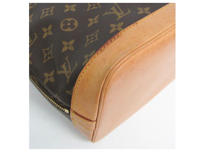 Borsa Louis Vuitton Monogram Alma M51130 Marrone - vista 4