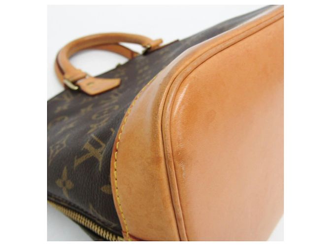 Borsa Louis Vuitton Monogram Alma M51130 Marrone - vista 5