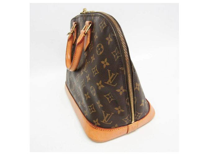 Borsa Louis Vuitton Monogram Alma M51130 Marrone - vista 7