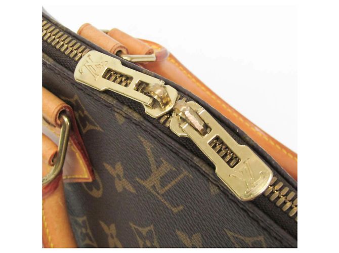 Borsa Louis Vuitton Monogram Alma M51130 Marrone - vista 8