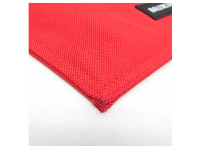 Balenciaga Explorer Shoulder Pouch Rosso - vista 6