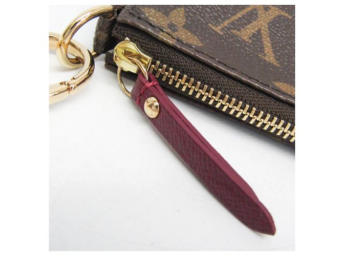 Louis Vuitton Monogram Mini Pochette Accessoires Bordò Monogramma - vista 5