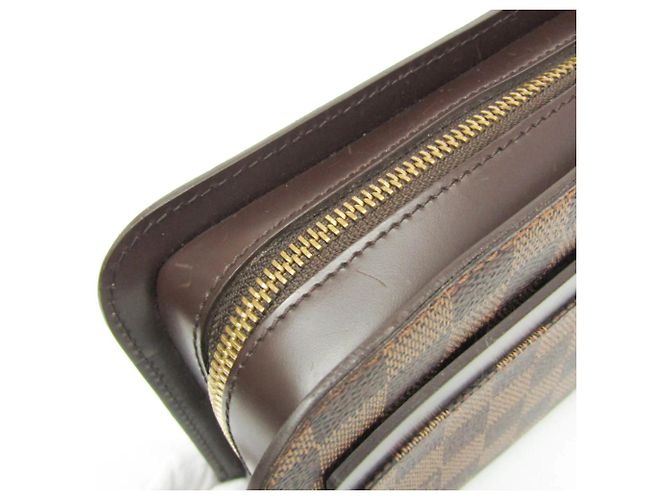 Borsa a pochette Louis Vuitton Damier Saint Louis Marrone - vista 11