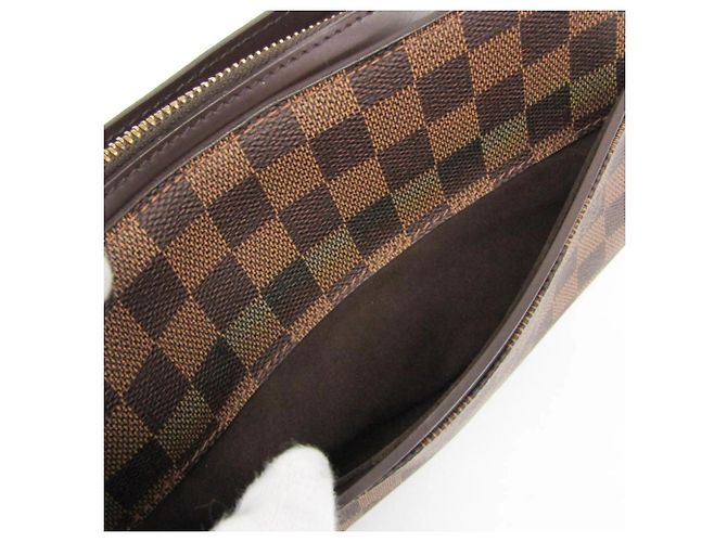 Borsa a pochette Louis Vuitton Damier Saint Louis Marrone - vista 14