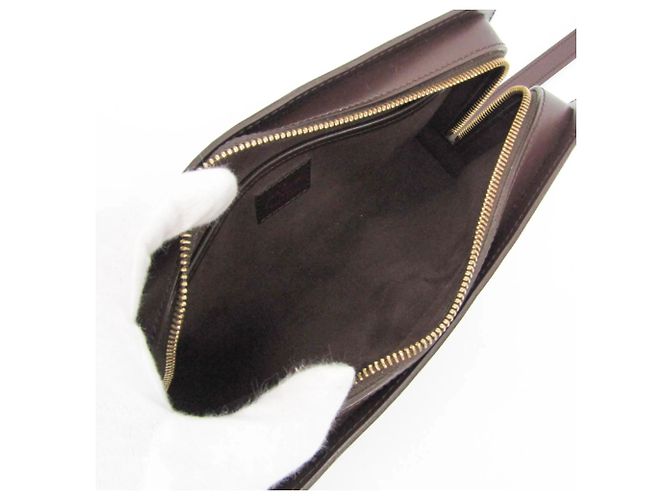Borsa a pochette Louis Vuitton Damier Saint Louis Marrone - vista 3