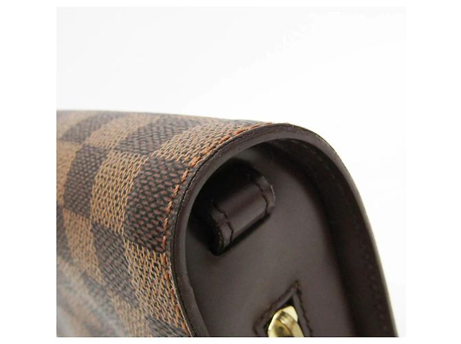 Borsa a pochette Louis Vuitton Damier Saint Louis Marrone - vista 7