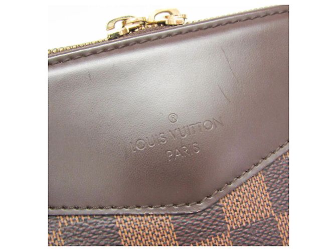 Borsa a tracolla Louis Vuitton Damier Westminster PM Marrone Damier ebene - vista 12