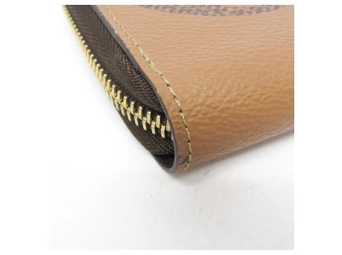 Cartera Zippy Monogram Reverse Louis Vuitton Castaño - vista 5