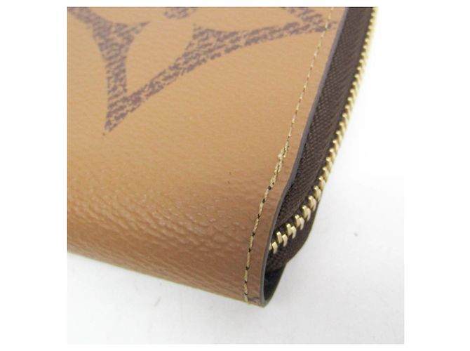 Cartera Zippy Monogram Reverse Louis Vuitton Castaño - vista 8
