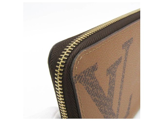 Cartera Zippy Monogram Reverse Louis Vuitton Castaño - vista 9