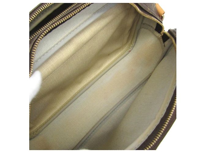 Borsa a tracolla Louis Vuitton Monogram Reporter PM Marrone - vista 12