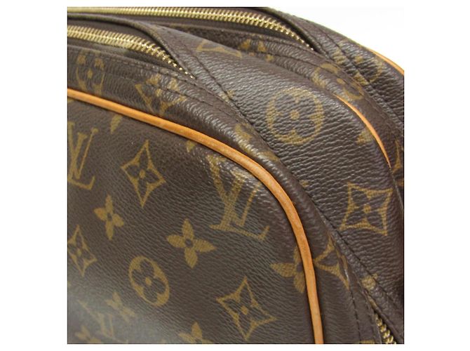 Borsa a tracolla Louis Vuitton Monogram Reporter PM Marrone - vista 5